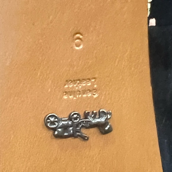 COACH suede floral Mary Jane shoes - Picture 13 of 15